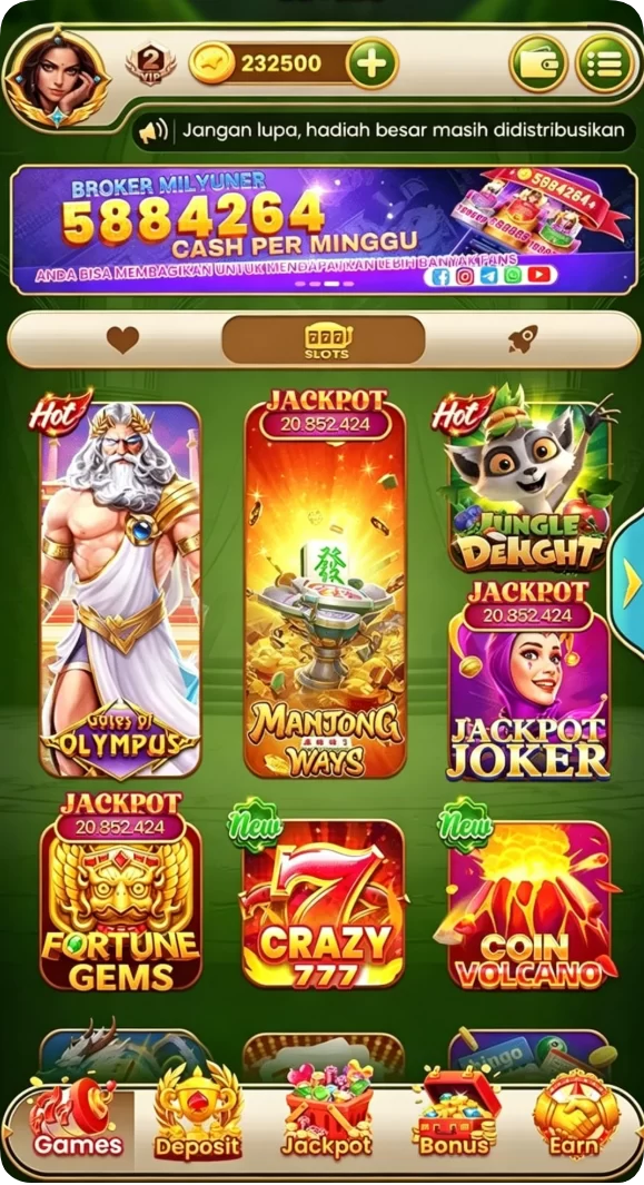 slot138 App APK Terbaru screenshot 1